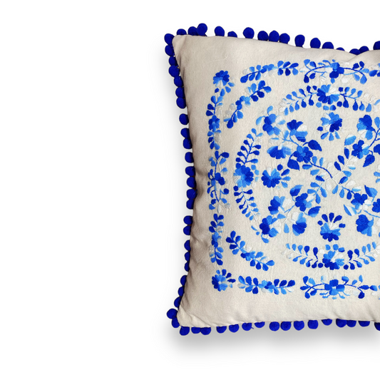 Funda de Cojín Nahil Azul