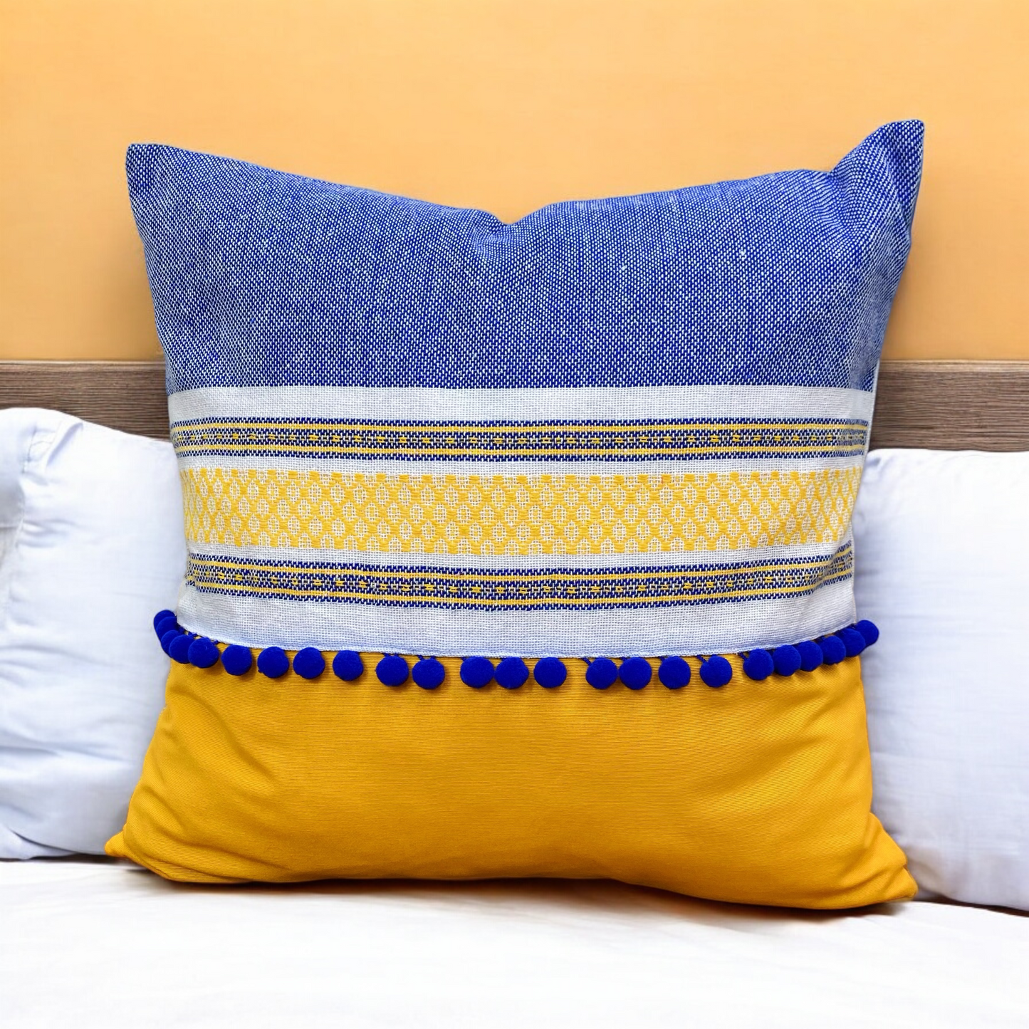 Iyali Blue Pillow Cover