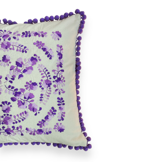 Funda de Cojín Nahil Morado