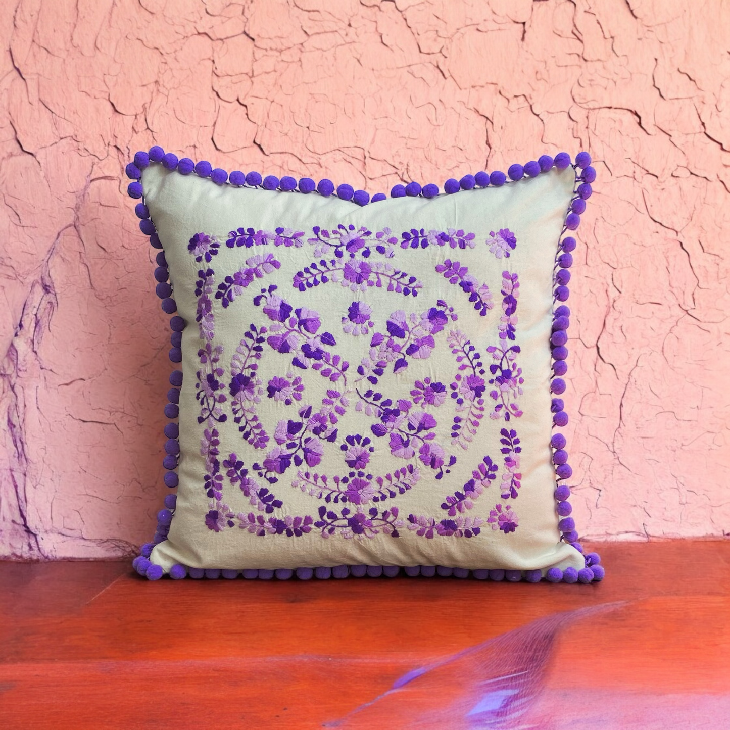 Funda de Cojín Nahil Morado