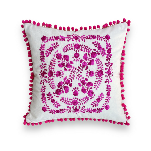 Nahil Pink Pillow Cover