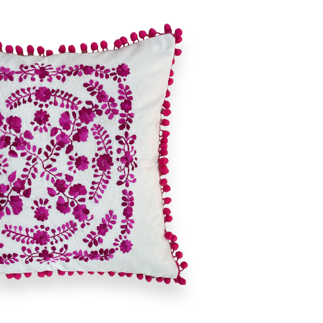 Nahil Pink Pillow Cover