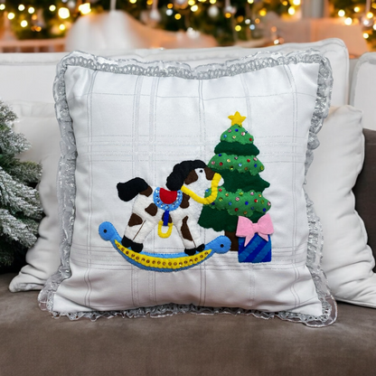 Christmas Toys Pillow Cover