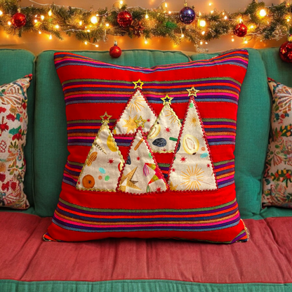 Mexican Pines pillow cover