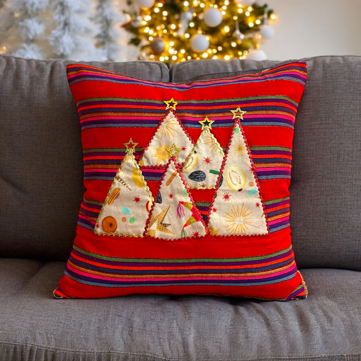 Mexican Pines pillow cover