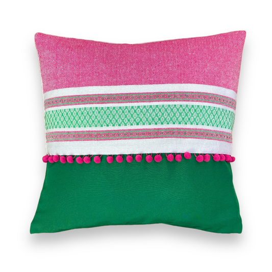 Iyali Pink Pillow Cover 