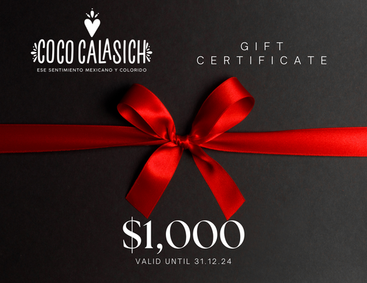 CocoCalasich Gift Card $1,000